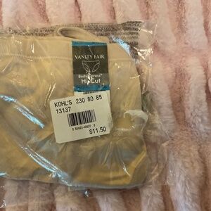 Vanity Fair Body Caress Hi-Cut underwear size 9/2XL. NEW